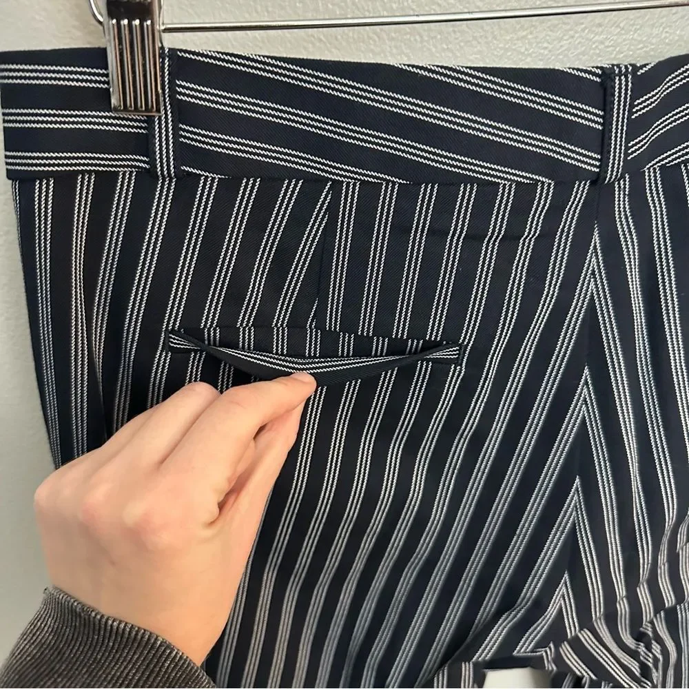 Banana Republic Sloan Skinny-Fit Stripe Pants NWT Size 6 Office Sophisticated